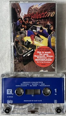 Groove Collection Self Titled Album Open Cassette 1994 Reprise Records Acid Jazz - Image 1 of 4