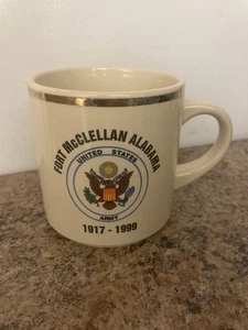 Fort McClellan USA (U.S. Army) Beige Coffee Tea Mug Beige - Picture 1 of 5