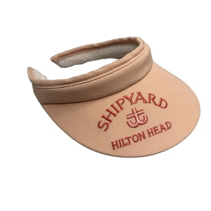 Vintage Shipyard Hilton Head National Golf Schirmmütze Kappe Damen hellrosa hergestellt in den USA - Bild 1 von 6