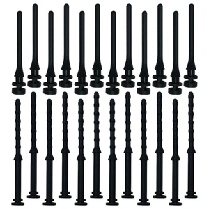 24 Pcs Case Screws Fan Heizkühler -Schockklebernägel Gehäuselüfterschraube - Afbeelding 1 van 12