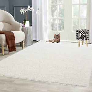 Soft Cosy Shaggy Rug Non Shed Thick Fluffy For Living Room Rugs (Small X Large)