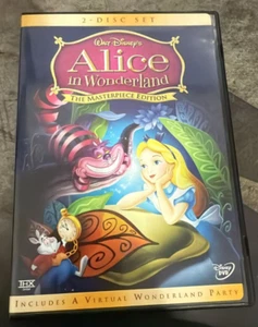 LIKE NEW Alice in Wonderland 2-Disc Set The Masterpiece Edition DVD! NO CODES! - Picture 1 of 5