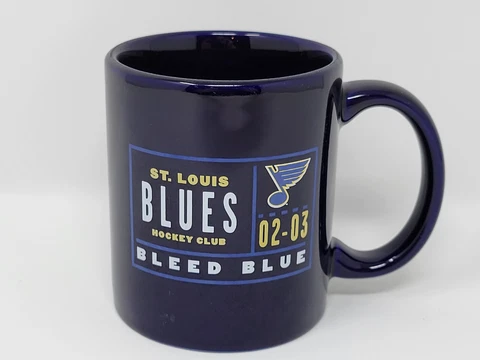 2002-2003 St Louis Blues 16th Annual Maxwell House Coffee Mug Night SGA 02-03 Cover