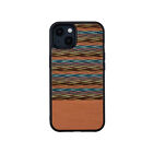 [MAN&WOOD] Phone Wood Cases (iPhone / Galaxy) - BROWNY CHECK