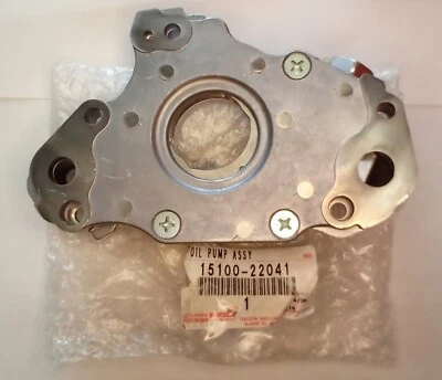 🙀BOMBA DE ÓLEO GENUÍNA TOYOTA CELICA COROLLA MR2 SPYDER MATRIX 1,8L 15100-22041🙀 - Imagem 1 de 2