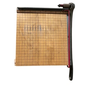 Vintage Ingento No. 3 Wooden Paper Cutter - Picture 1 of 10