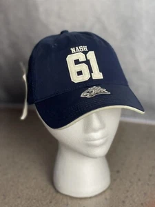 De colección 00s Columbus Blue Jackets Rick Nash 61 NHL Correa Sombrero Papá Gorra Muestra - Imagen 1 de 4