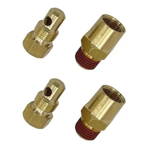 KIT DE TAPÓN DE DRENAJE BLOQUE MOTOR COLECTOR DE ESCAPE 2 PIEZAS para Mercruiser 4.3 5.0 5.7 350 - Imagen 1 de 7