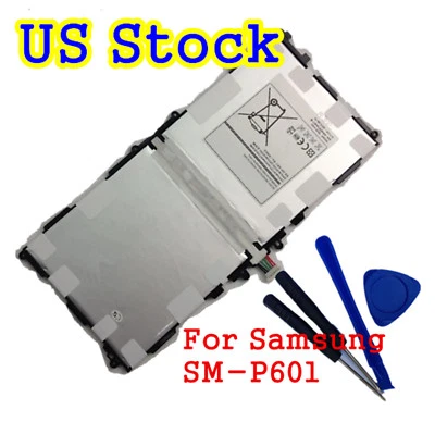 Battery fr Samsung Galaxy Note 10.1 2014 SM-P601 SM-P605 SM-P605V SM-P607T Tools - Image 1 of 2
