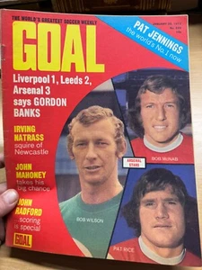 GOAL MAGAZINE #229 20 JAN 1973 UK FOOTBALL MAGAZINE - NEWCASTLE TEAM POSTER (LL) - Imagen 1 de 8