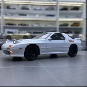 Mazda RX7-FC alloy model car white 1:24 - Picture 1 of 4