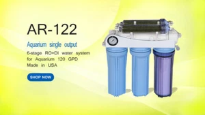 Combo Deal- HM digital DM2 TDS meter Aquarium Reef RO+DI System KoolerMax AR122 - Picture 1 of 3