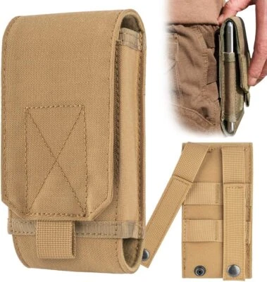 Tactical Molle Phone Pouch Belt Waist Bag Military Pocket Holster for Smartphone - Image 1 of 4