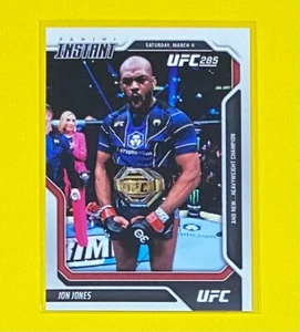 2023 Panini Instant UFC 285 Jon Jones NEW CHAMPION 1/400 SP Heavyweight #29 - Picture 1 of 2