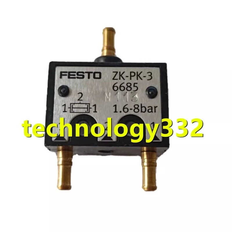 1PC NEW Festo double pressure valve and door ZK-PK-3 6685 #LM - Image 1 of 1
