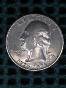 1976 D Bicentennial Quarter 90+% Filled Mintmark Error + Die Crack OBV. - Picture 1 of 18