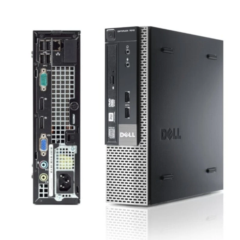 Cheap Quad Core PC Intel i5 Dell OptiPlex 7010 USFF 4GB RAM 120GB SSD Windows11 - Image 1 of 1