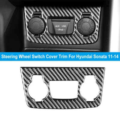 Ajuste para Hyundai Sonata 2011-2014 2013 2012 consola encendedor de cigarrillos cubierta embellecedor Foto 1 de 4