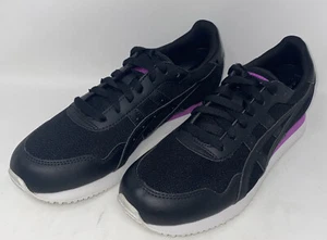 Asics Women’s Tiger Runner 1192A188 Black Athletic Running Shoes Size US 9.5 - Picture 1 of 9