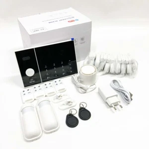 Clouree 4G Kit de alarma de seguridad para el hogar inteligente, sistema de alarma para el hogar WiFi con sirena, - Imagen 1 de 8