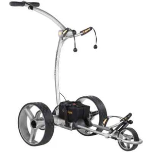 2025 Bat Caddy X4R Advanced Lithium XL Silver Remote Control Electric Golf Cart - Picture 1 of 14