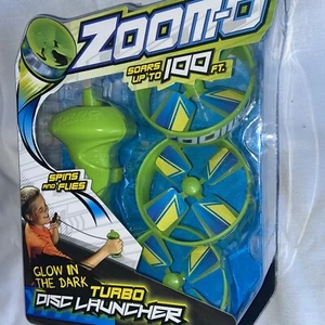Zoom-O Glow in the Dark Turbo Disc Launcher New - Picture 1 of 12