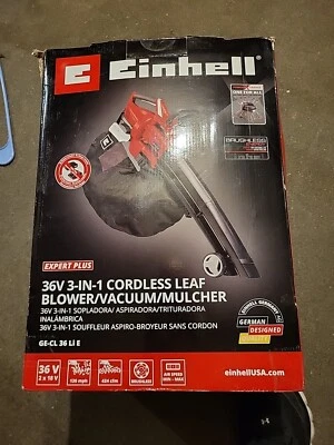 Folha elétrica sem escova Einhell 3433614 - Power X-Change™ 36 V 130 MPH - Imagem 1 de 4