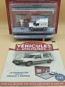 1/43 Renault Express & Diorama "Le Pharmacien" Véhicules Utilitaires IXO Altaya - Imagen 1 de 2