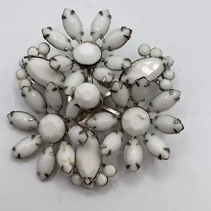 Juego de clavijas de vidrio de leche alfiler blanco broche remachado pin B10B - Imagen 1 de 8