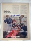 1960-68 Dallas Cowboys star Don Meredith signed autographed Magazine ad photo!