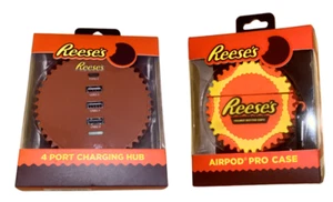 Hub de carga de 4 puertos Reese y estuche AirPod Pro con mosquetón - Imagen 1 de 2