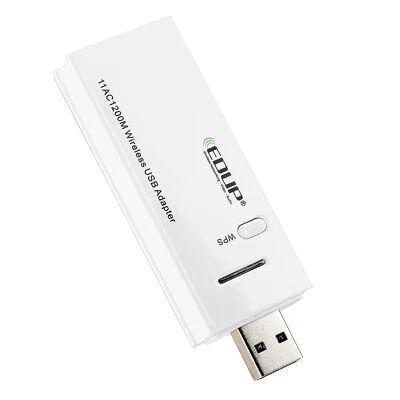 USB 3.0 WiFi Adapter Windows PC Dual Band Wireless Network 5GHz AC1200 Dongle - Image 1 of 4