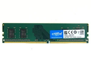 Crucial 4GB 3200MHz DDR4 UDIMM PC4-25600U 288-Pin Desktop Memory CT4G4DFS632A - Picture 1 of 1