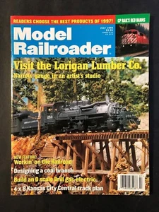 Model Railroader Magazine July 1998 Lorigan Lumber Co. - Picture 1 of 2