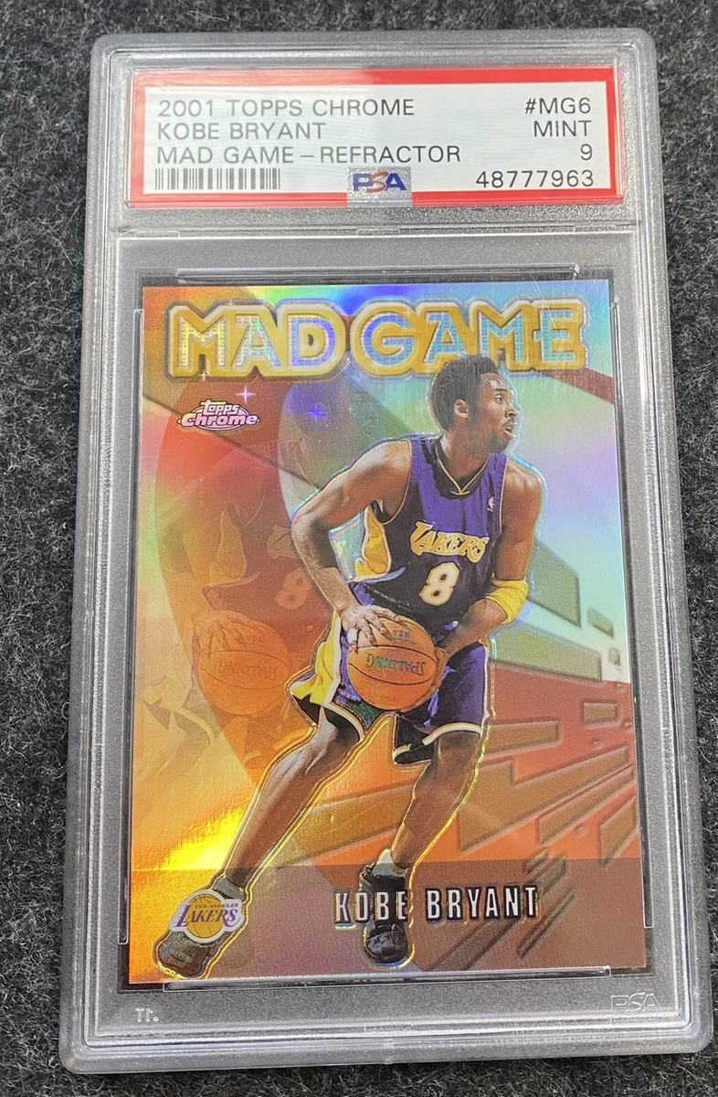 Topps Kobe Bryant Basketball 2001-02 Season Sports Trading Cards
