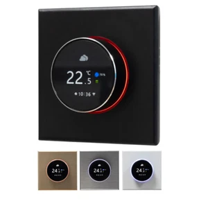 Underfloor Heating Thermostat Temperature Controllers WiFi Programmable Touch - Picture 1 of 54
