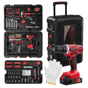 599 PCS Home Auto Repair Tool Kit with Rolling Tool Box Mechanic Tool Sets - Picture 1 of 24
