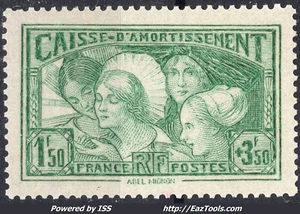 FRANCE AU PROFIT DE LA CAISSE D'AMORTISSEMENT N° 269 NEUF ** SANS CHARNIERE  - Picture 1 of 2