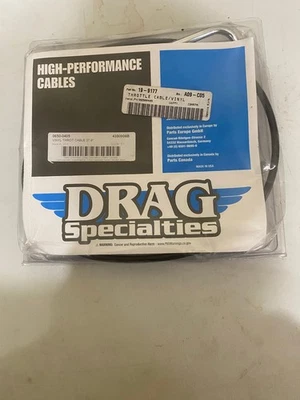 Cable acelerador vinilo Drag Specialties 38" para HD, nuevo en caja Foto 1 de 4