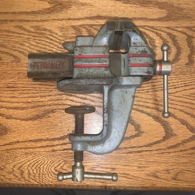 ВИНТАЖНЫЙ STANLEY NO 765 ЗАЖИМ ТИСКИ АРТ-ДЕКО 2-3/8 «ЧЕЛЮСТИ 3» КРЫШКА - США - Изображение 1 из 4