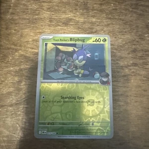 Team Rocket's Blipbug 015/182 Sv10: Destined Rivals Reverse Holo - Picture 1 of 3