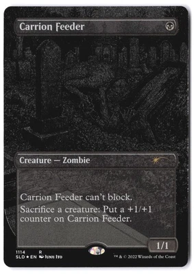 Carrion Feeder (Borderless) (Foil Etched) 1114 SLD MTG NM - Image 1 of 2