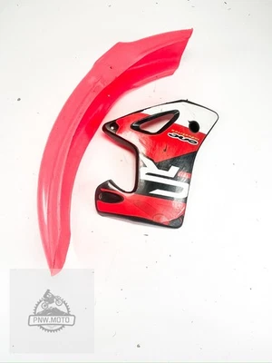 Honda CR80R CR 80 RB 1998 OEM carenado de guardabarros de plástico 96-02 Foto 1 de 4