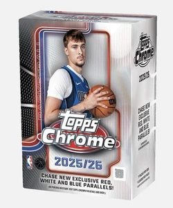 2025-26 TOPPS CHROME VALUE BLASTER BOX (28 Cards) NBA Basketball New Presale QTY - Picture 1 of 1