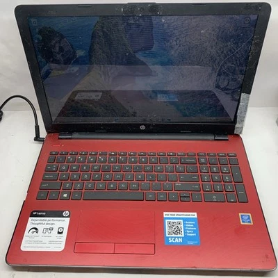 HP Touch 15-bs1xx Pentium Gold 4417U 500GB HDD 4GB RAM Win11 Rojo Repuestos- Leer Foto 1 de 4