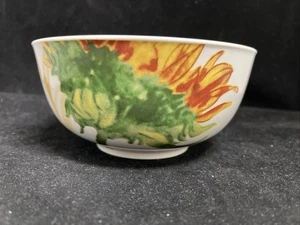 Canterbury Potteries Prairie Gold Soup/Cereal Bowl Sunflower 5 1/2" - Picture 1 of 4