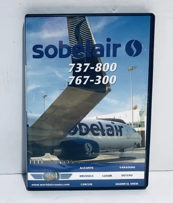 Sobelair Boeing 737-800 & Boeing 767-300 DVD 2008 Just Planes Video - Image 1 of 4