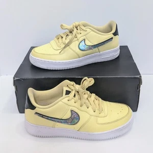 Nike Air Force 1 L V8 3 GS Size 7Y 7446-700 Yellow Pulse,Black,White - Picture 1 of 12