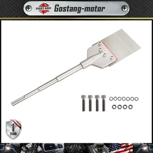 Blade Floor Scraper 6-in Wide Tile Removal Bit with Long Handle and Heavy Duty - Picture 1 of 10