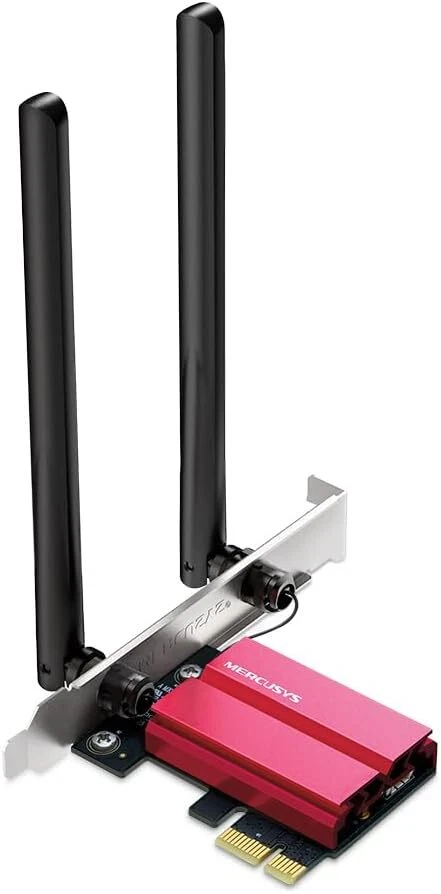 Mercusys MA86XE WLAN Bluetooth Netzwerkkarte 5400 Mbit/s Tri-Band Wi-Fi 6 PCIe